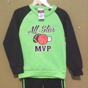 New Boys Sweat suit jogging track size 7
